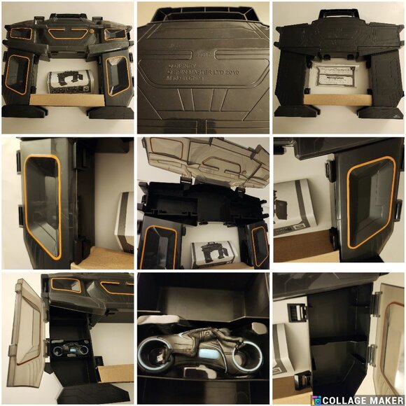 Disney TRON Legacy Recognizer Playset Case Series 1 - Light Cycle Action Figure - Picture 6 of 15